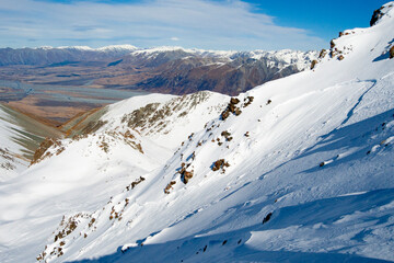 New Zealand Snow Capped Mountains