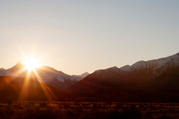 New Zealand Snow Capped Mountains