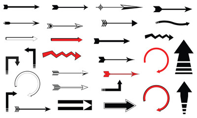 arrow icon set