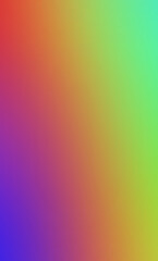 Abstract blurred gradient pastel background in bright colors. Rainbow colors background. Wallpaper.	
