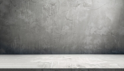 cement floor and wall backgrounds, room, interior, display products.