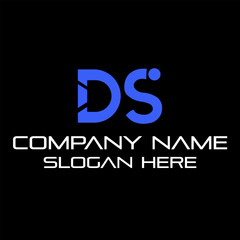 logo combination of the letters d and s
