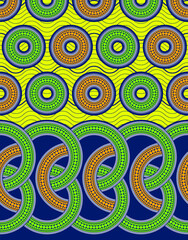 polka dots design, circle abstract african pattern background, textile art, tribal abstract hand-draw, hawaii summer fashion artwork for Fabric print, clothes, scarf, shawl, carpet, bag