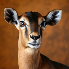 Delicate and graceful impala showcasing beauty and timidity.