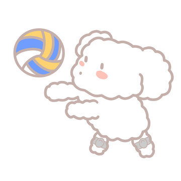 Volleyball cutie