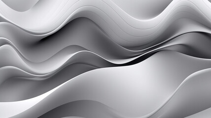 Abstract grey wave background with dynamic. technology network Vector illustration. © peekeedee