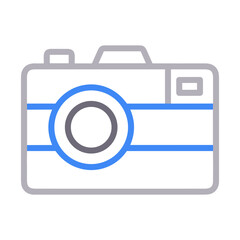 camera photography icon symbol image vector. Illustration of multimedia photographic lens grapich design image.