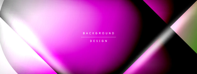 Vector abstract line background with glowing effects and shadows. Vector Illustration For Wallpaper, Banner, Background, Card, Book Illustration, landing page