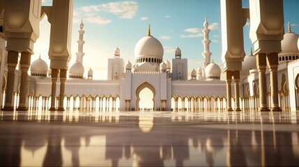 Beautiful Masjid, Travel and tourism image.