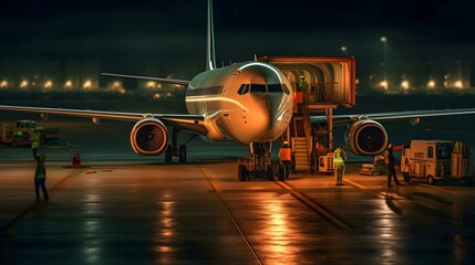 Night Rain Check: Preparing for Departure Amidst the Storm