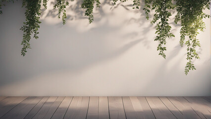 room with floor and tree