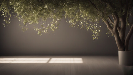 tree in a room