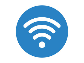シンプルなワイファイのアイコン