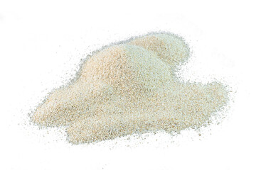 Pile of Sand Isolated on White Background