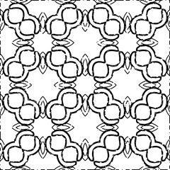 White background with black Dashes lines. Plain background with  simpe pattern. Black and white color. Abstract background for web page, textures, card, poster, fabric, textile.