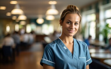 Obraz premium A genuine portrayal of a compassionate doctor, their wisdom and dedication highlighting the pivotal role of healthcare during times of urgency.