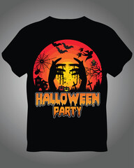 Happy Halloween T-Shirt Vector Art