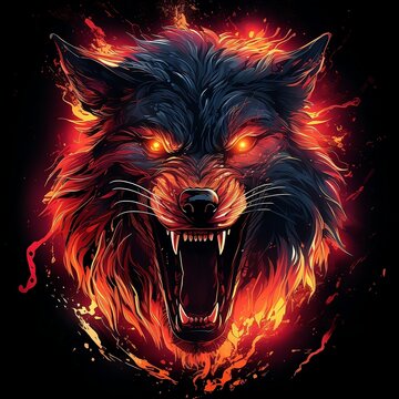 Fire Wolf