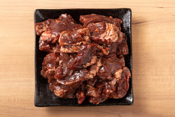 牛ハラミ　(にんにく醤油)