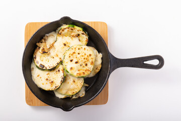 ズッキーニのチーズ焼き