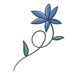 abstract flower minimalist 