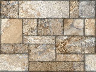Texture of a stone wall. Old castle stone wall texture background. Stone wall as a background or...