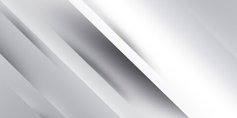 White abstract background with rounded rectangle overlap layer and lights