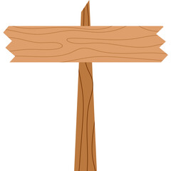 Wooded Board Sign
