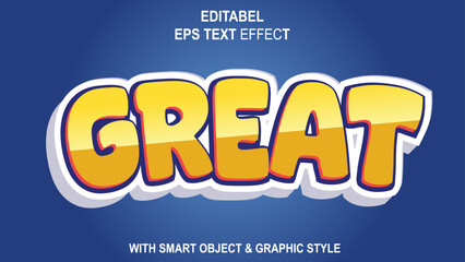 GREAT Text Effect 