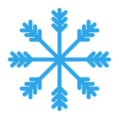 Blue Snow Icon