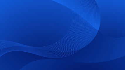 blue wave abstract background with lines