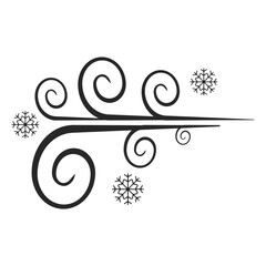 Winter Wind Icon