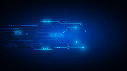 technology background with hi-tech digital data