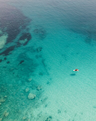 Blue water
