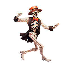 Halloween Skeleton Sublimation