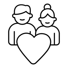 Obraz premium Lovers Icon