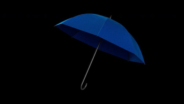 Weather icon umbrella rain