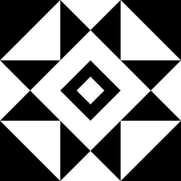 Barn quilt symbol icon