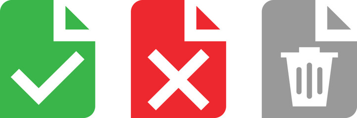 Obraz premium File Management Icons