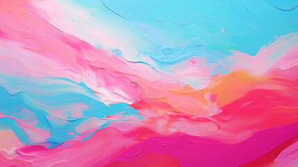 Fototapeta na wymiar colorful acrylic paint background, pain strokes, pastal colours