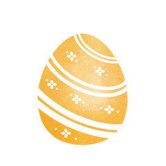 easter egg with ribbon