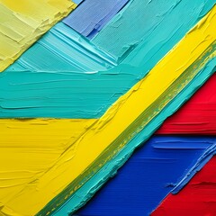 カラフルなテクスチャ（色彩鮮やかなペイント・ペンキ）I