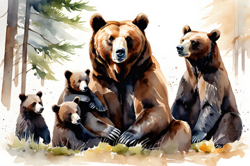 the bear family.
generative ai