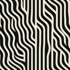 Fototapeta premium black and white seamless pattern