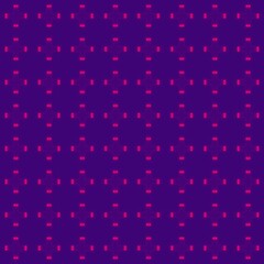 Seamless pattern with red stars on a dark purple background.