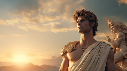The greek god apollo.generative ai
