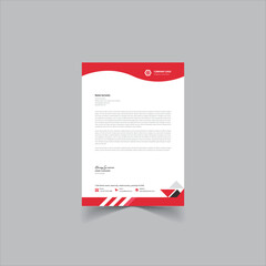 Modern business and corporate letterhead template