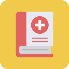 Obraz premium Medical Book Icon