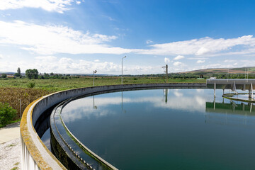 Waste water - sewage treatment plant