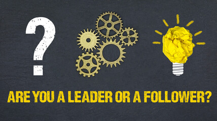 Are you a leader or a follower?	